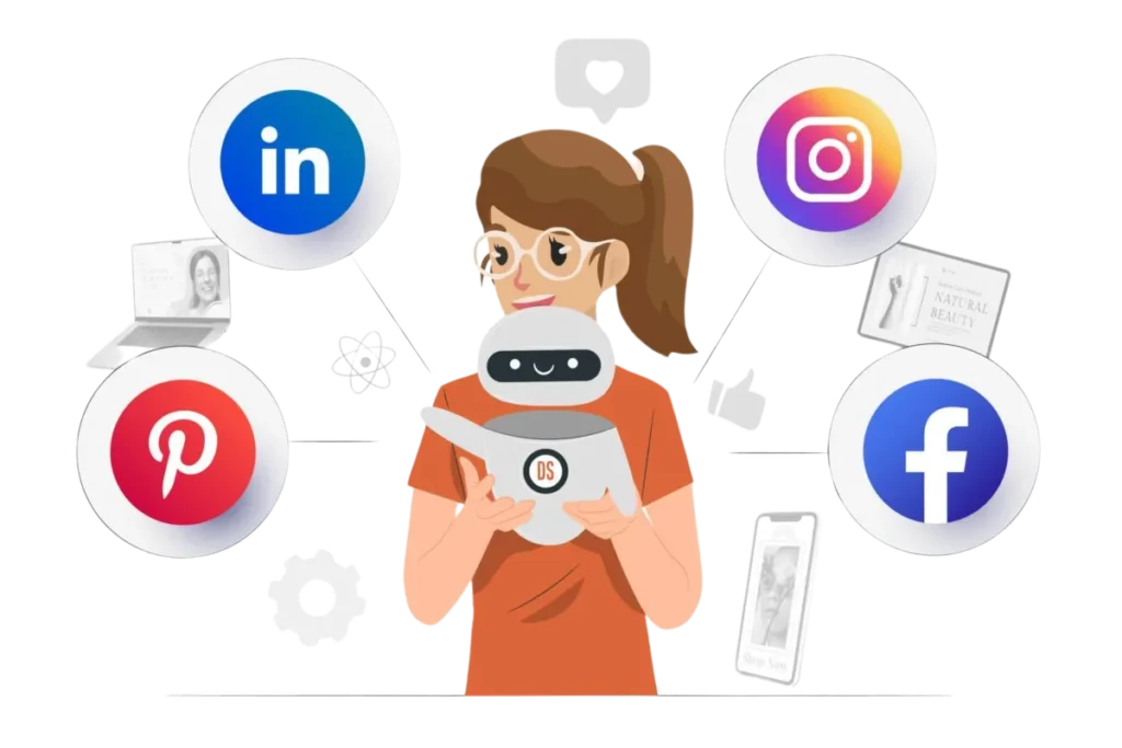 how can ai help with social media marketing